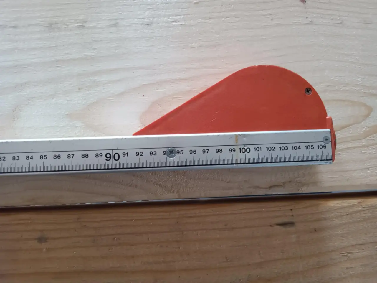 Billede 1 - Nedo Messfix 5 meter teleskopmålestok
