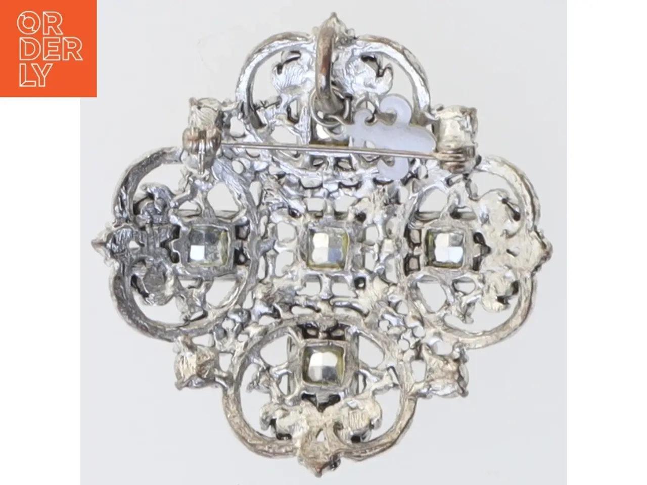 Billede 2 - Dekorativ broche (str. 5 x 5 cm)
