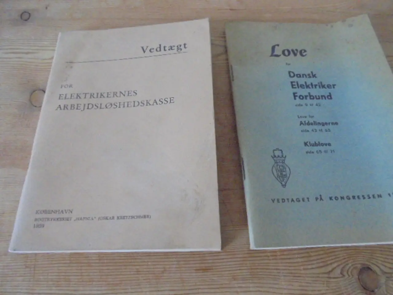 Billede 1 - Dansk elektriker Forbund 1959 og 1962