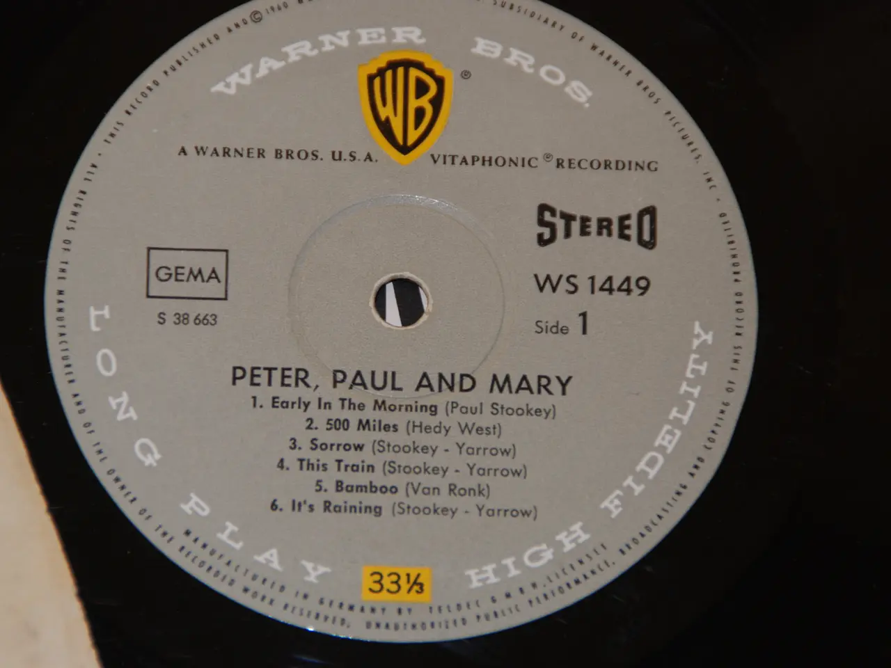 Billede 4 - LP - Peter, Paul and Mary