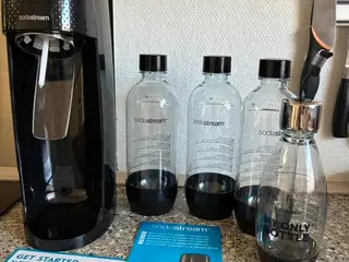 Sodastream komplet sæt som vist på billederne