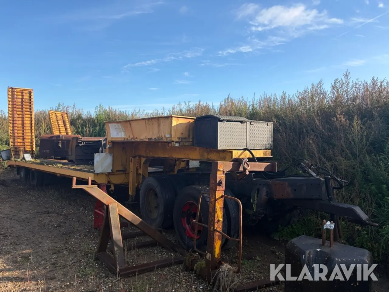 Billede 2 - Trolley 2-akslet med trailer