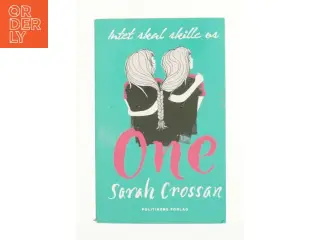 One af Sarah Crossan (Bog)