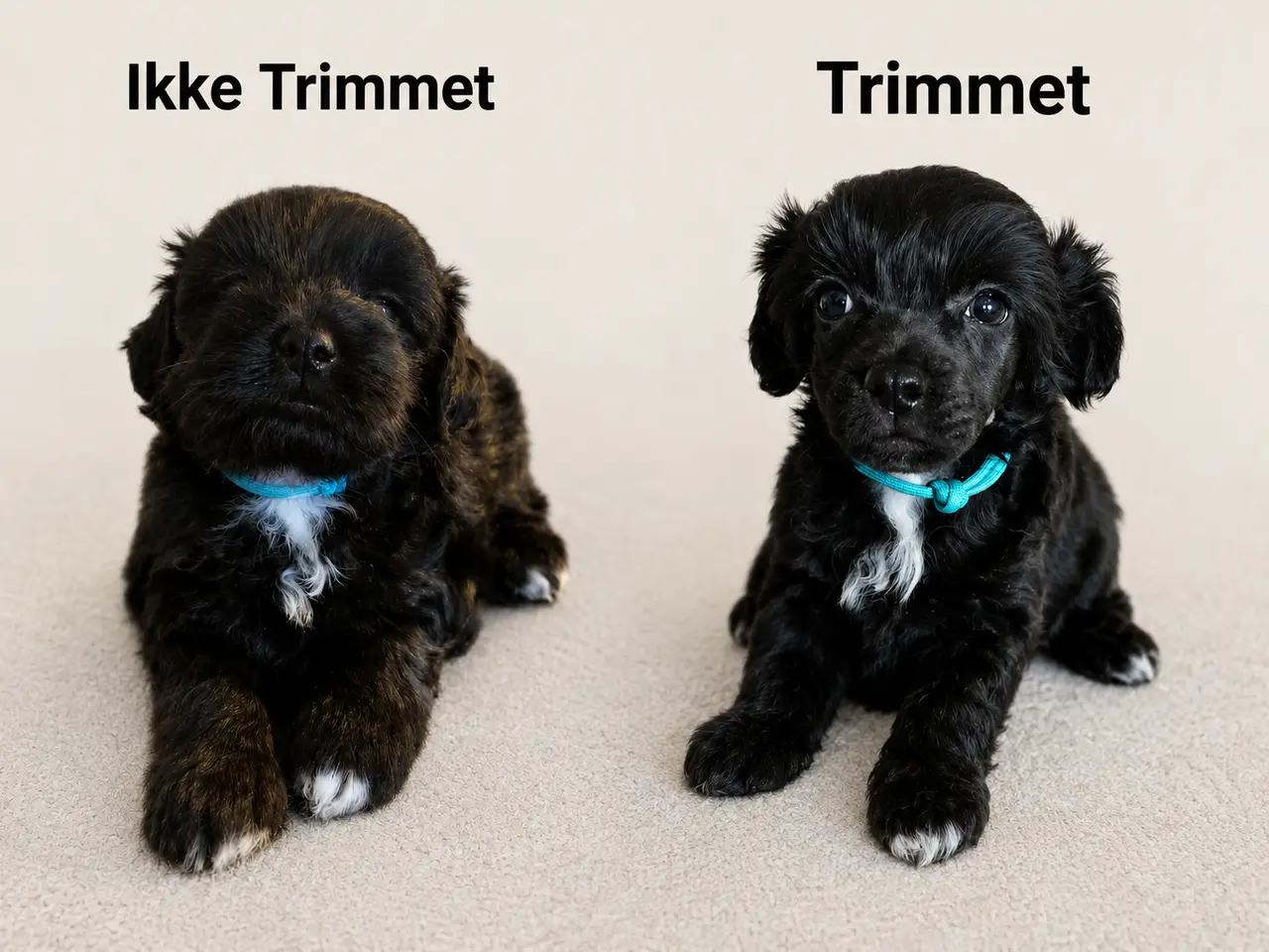 Billede 5 - Chinese Crested Powder puff drenge, med dkk tavle.