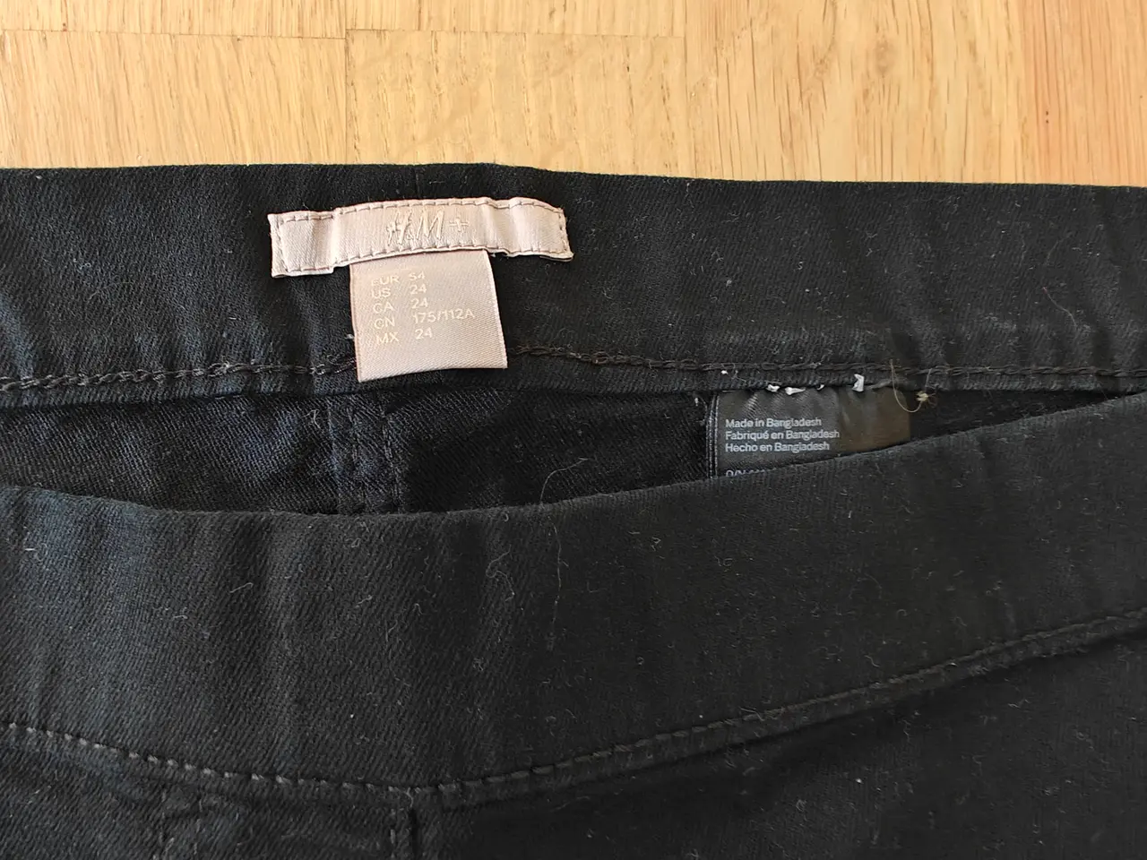 Billede 3 - Sorte Bukser med stretch, H&M, str. 54, nye.