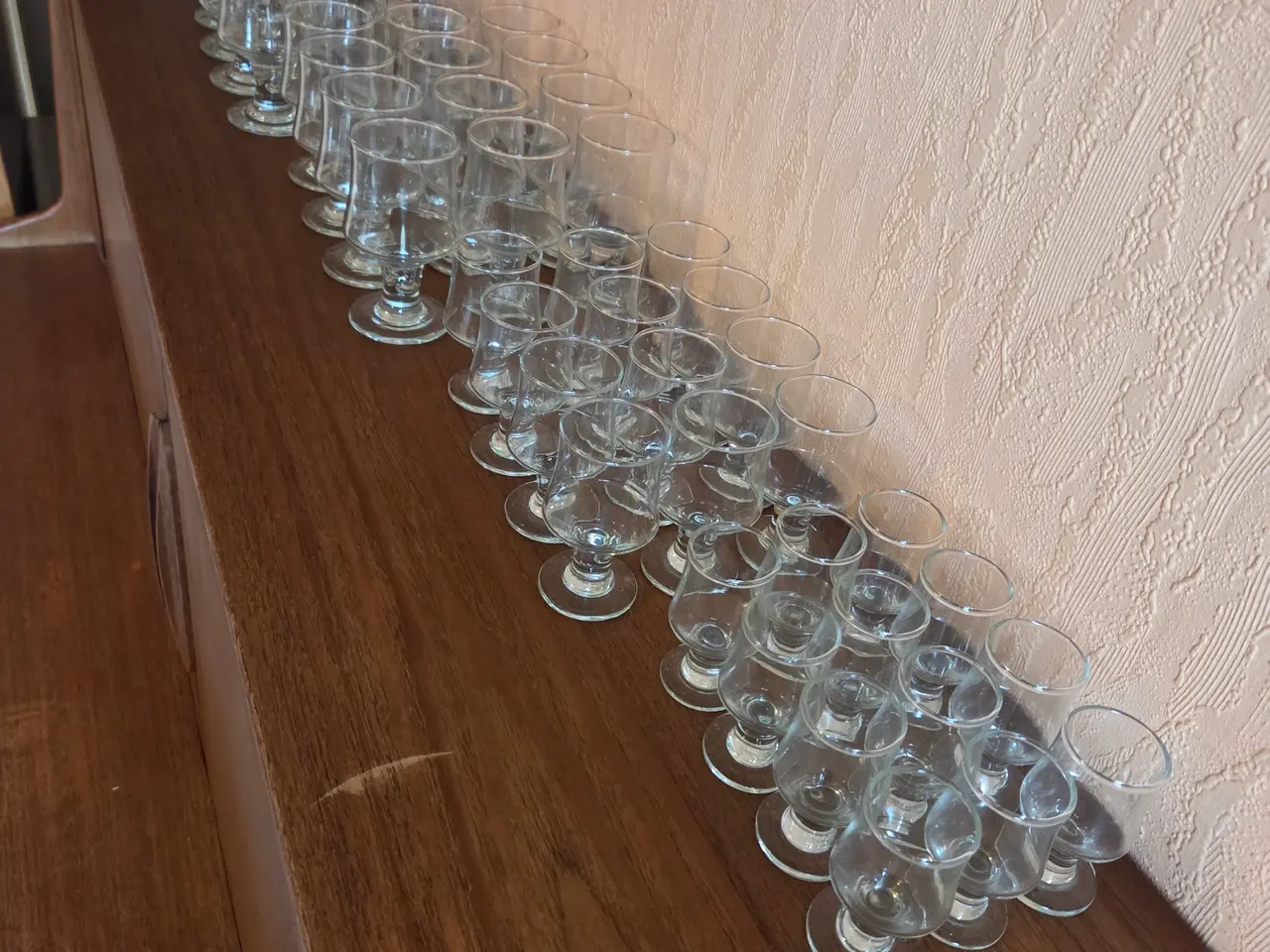 Billede 2 - Stor samling af Holmegaard Hamlet glas