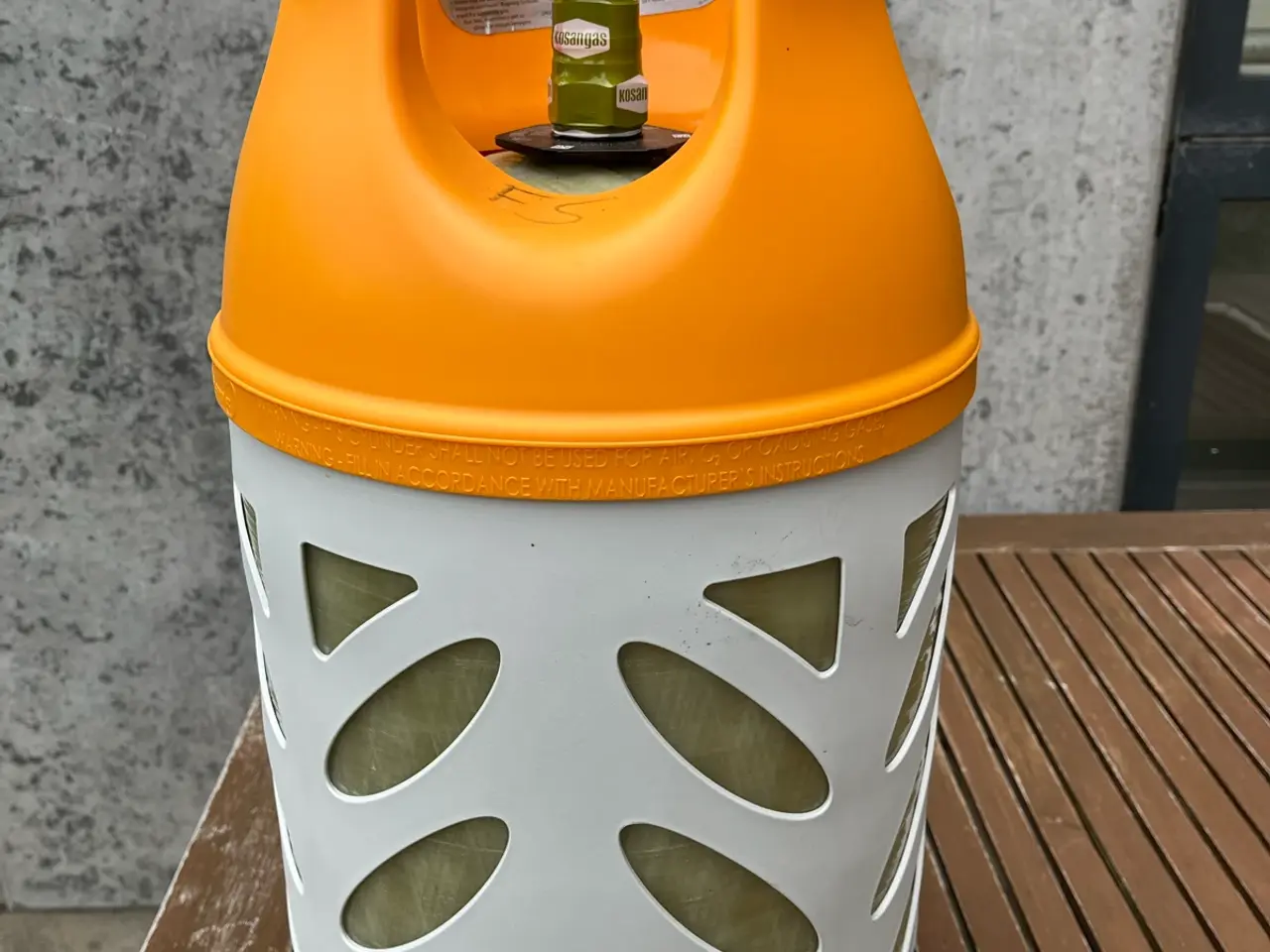 Billede 1 - Gasflaske 10 kg letvægt