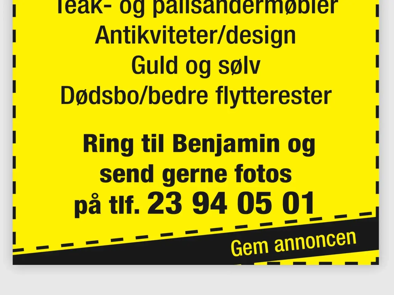 Billede 1 - Køb og tømning af Dødsboer, flyttebo 
