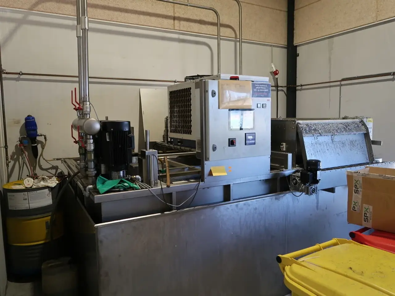 Billede 2 - Rense-pumpestation med 12 stk. filtersystem/køling/nødmotorer TAE EVO TECH