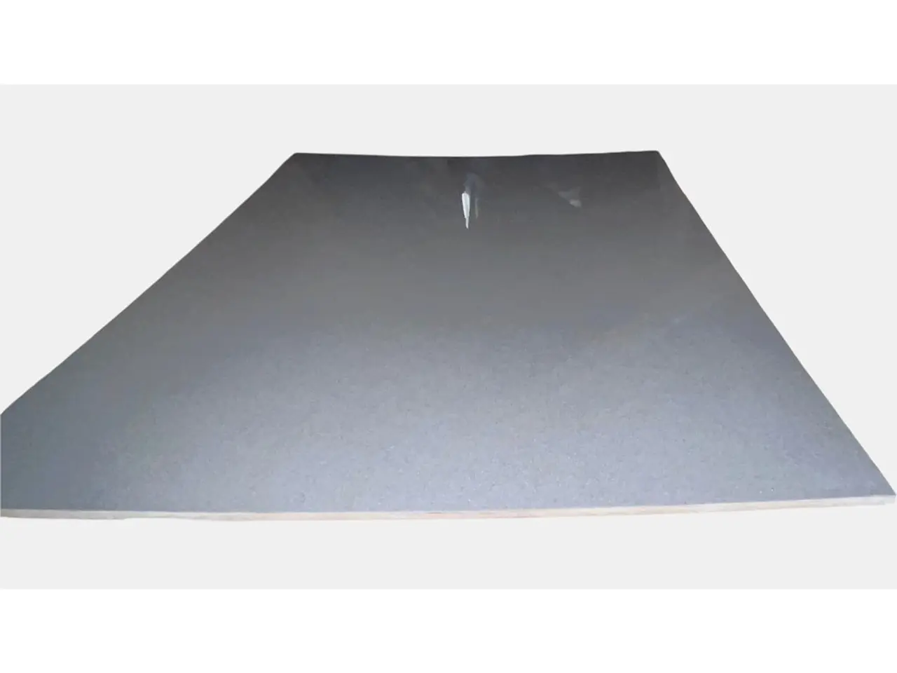 Billede 1 - Rampeplade sølvmetallic glasfiber