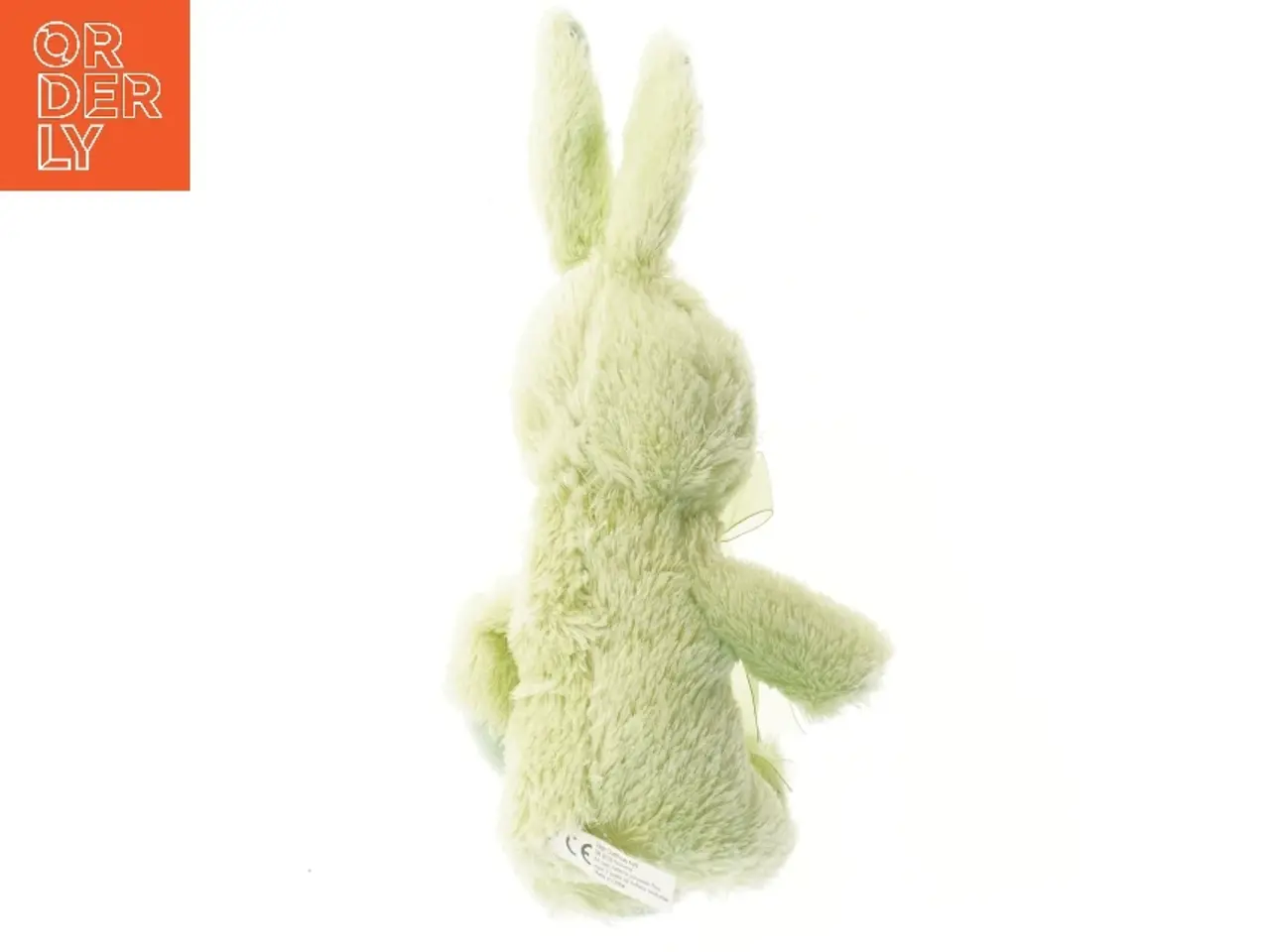 Billede 2 - Grønt tøjdyr kanin (str. 25 cm)