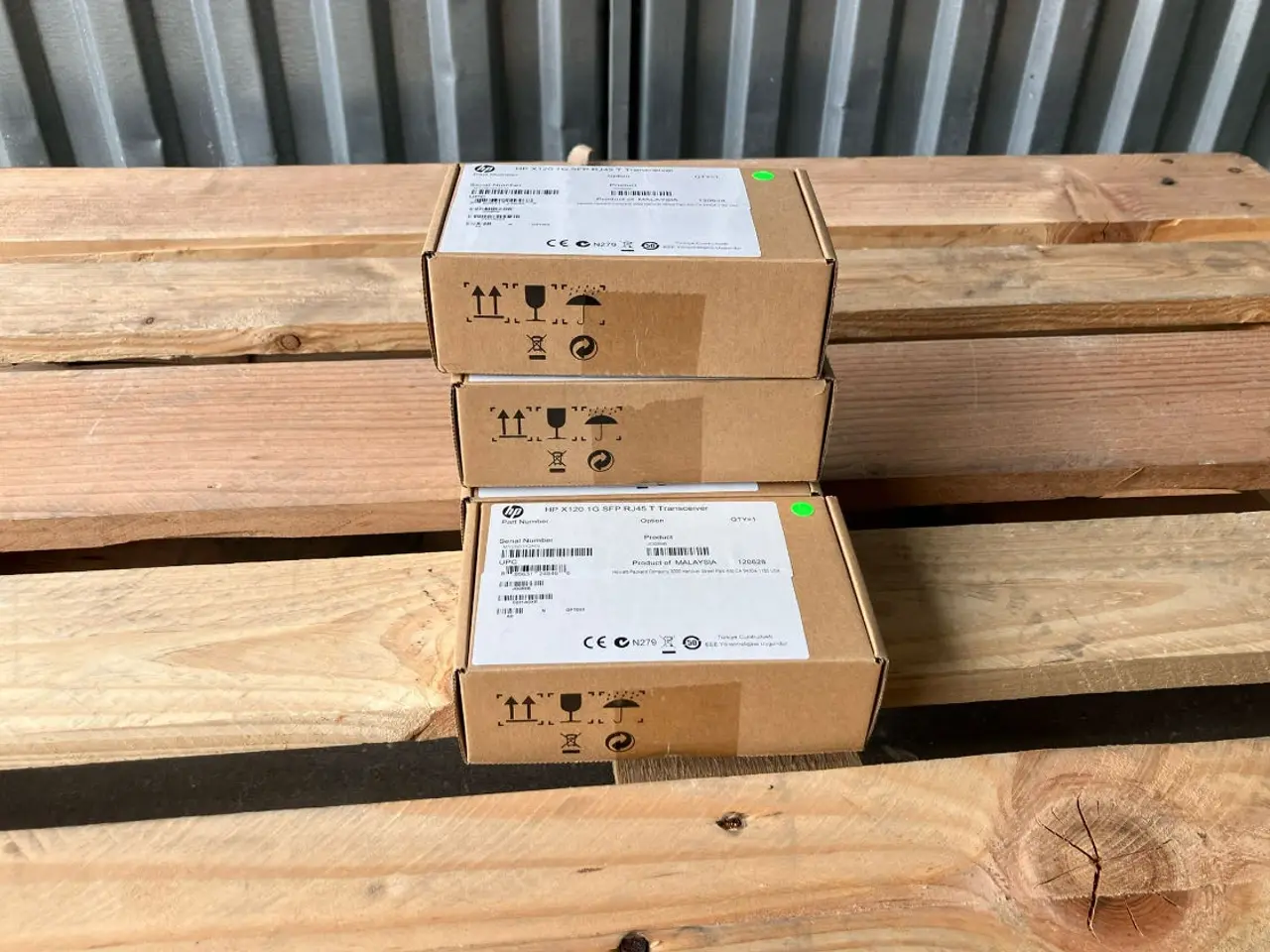 Billede 2 - HP X120 1G SFP RJ45 T transceiver netværkskomponen