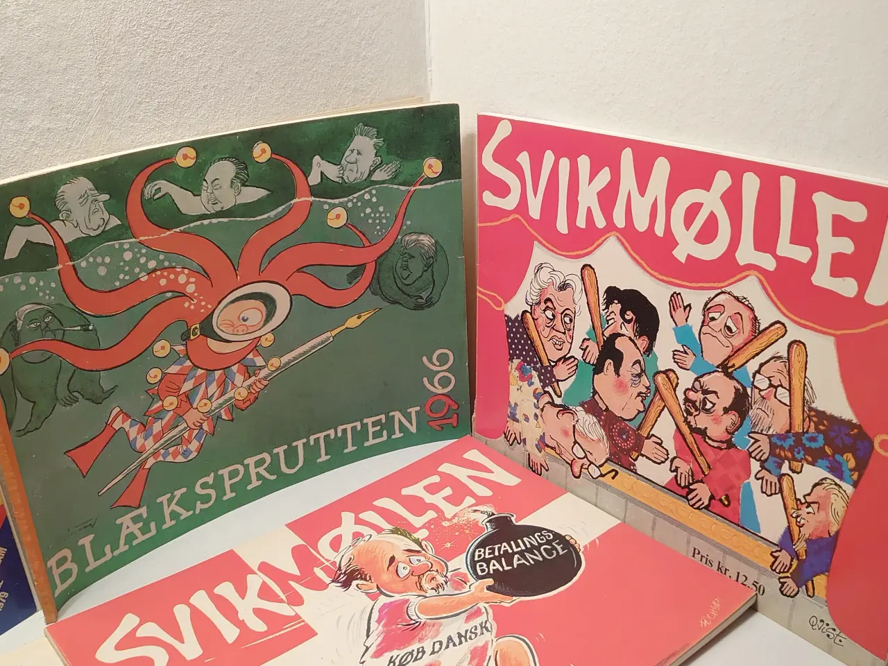 Billede 2 - 5 stk Svikmøllen og 1 stk blæksprutten. Kun samlet