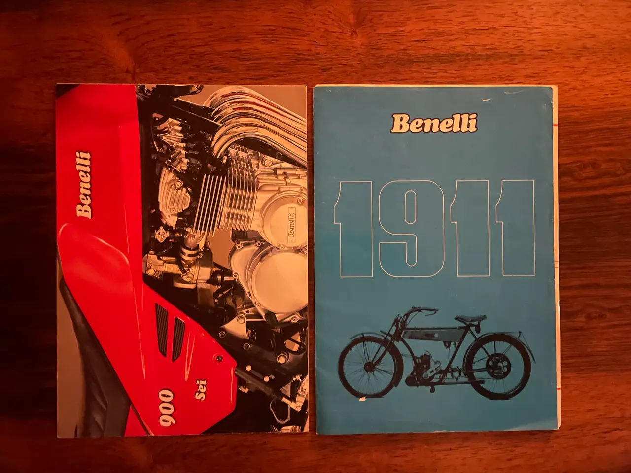 Billede 1 - Benelli brochure gamle