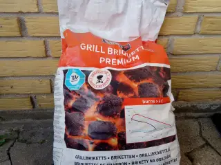 Grillbriketter fra Weber 10 kg lige til grillen