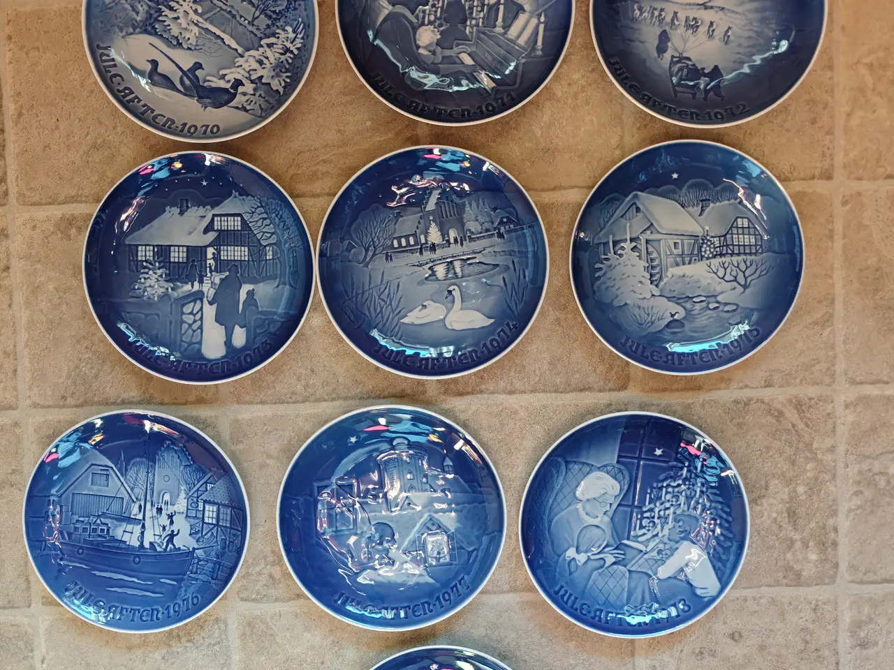 Billede 1 - B&G juleplatter 1970-1979