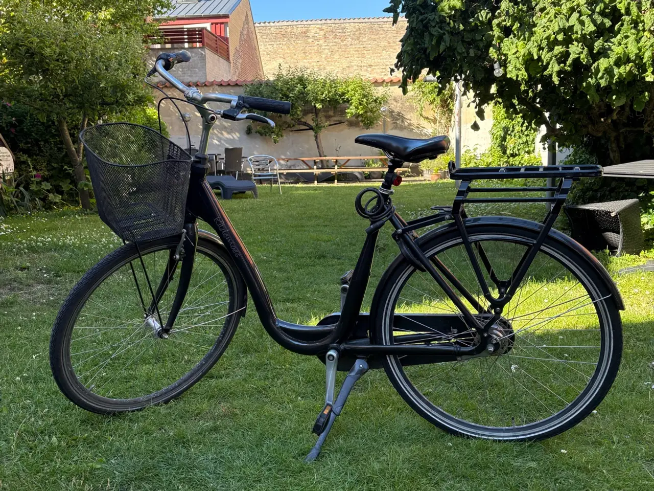 Billede 1 - Stor sort cykel