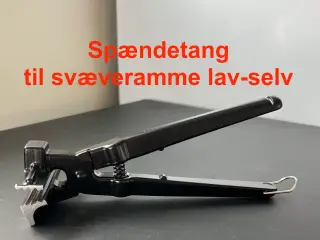 Spændetang til gør-det-selv svæveramme