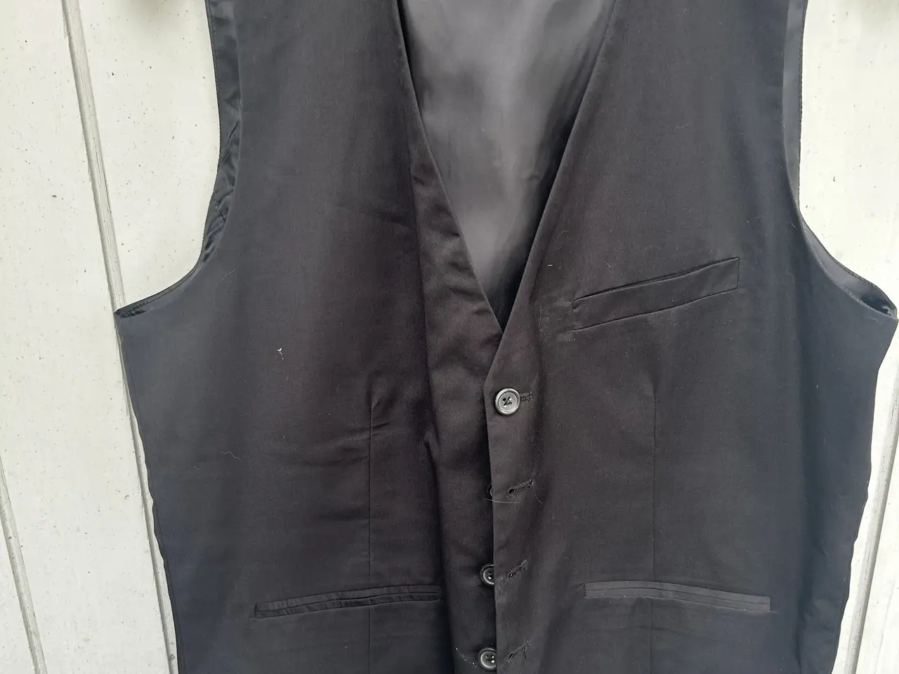 Billede 1 - Vest - sort
