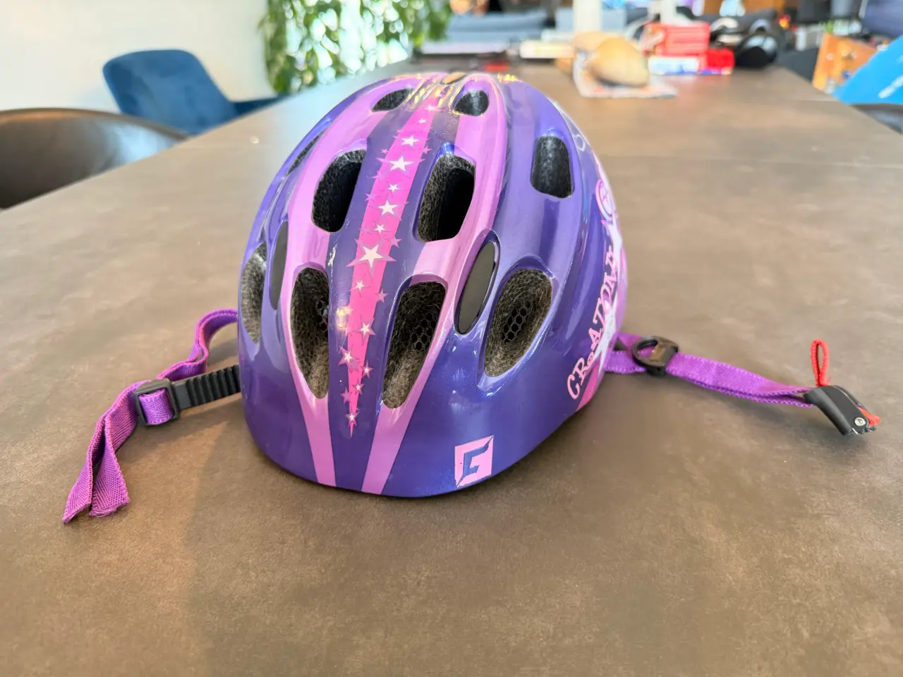 Billede 2 - Cratoni Akino børnecykelhjelm m. baglys