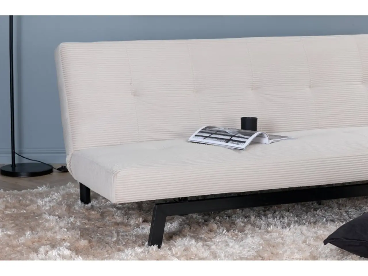 Billede 11 - Bodil Sovesofa - Beige Fløjl