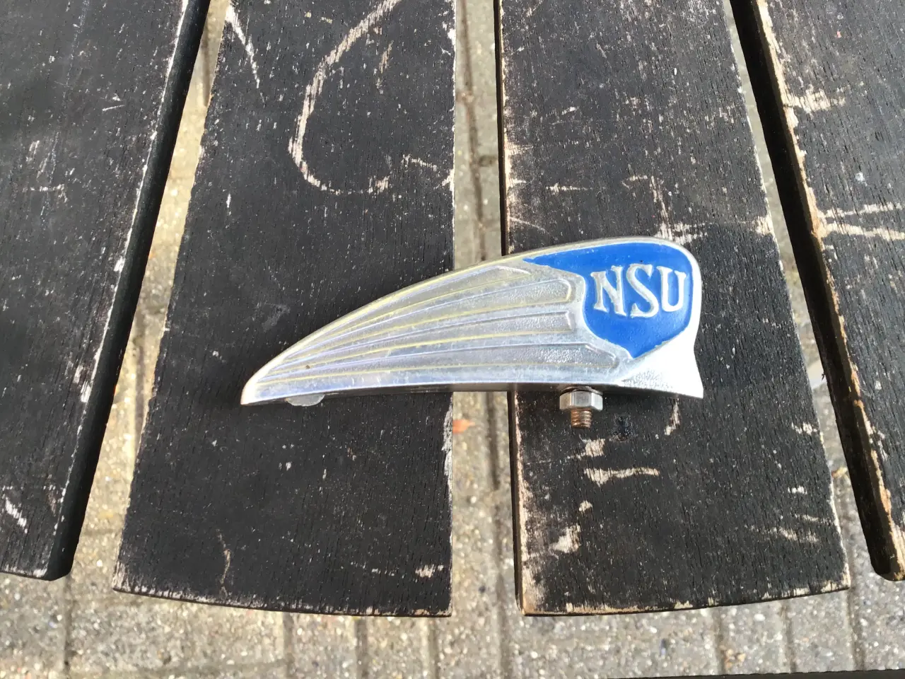 Billede 1 - Nsu knallert skilt ubrugt