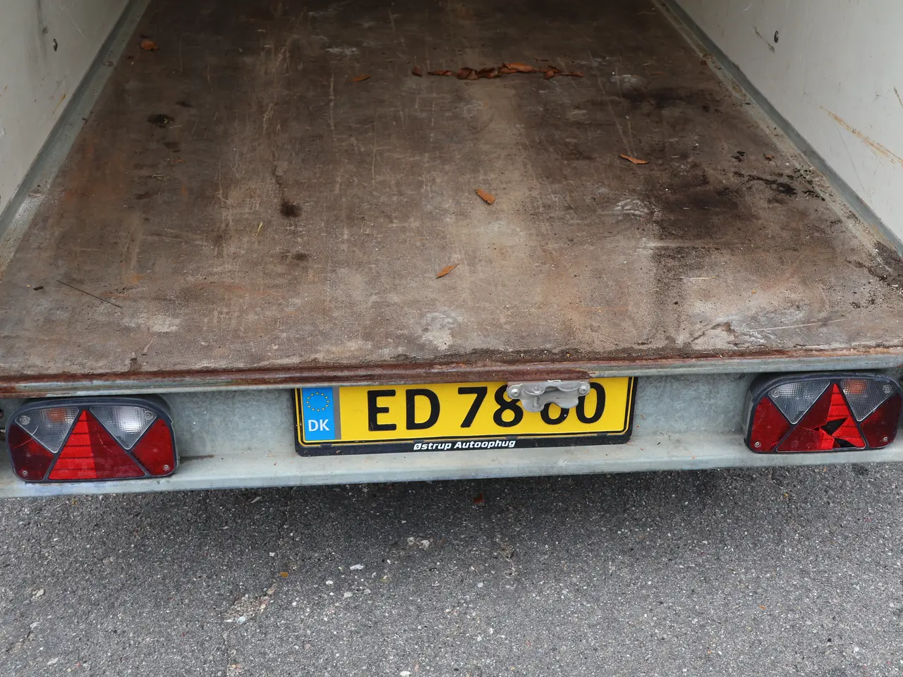 Billede 10 - Humbaur HK20 Cargo trailer årg 2006, total 2000kg 
