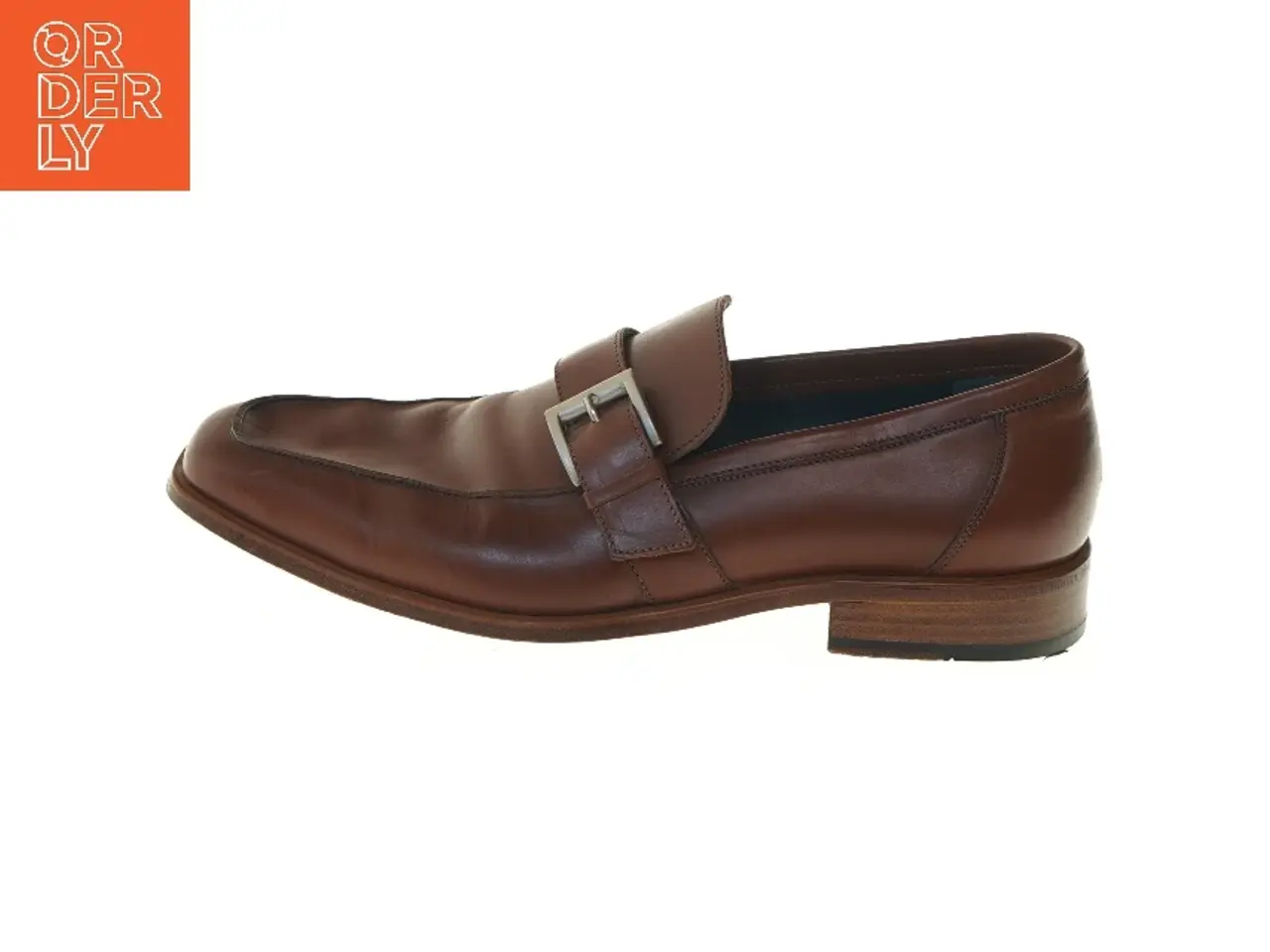 Billede 1 - Brune loafers med spænde fra Lottusse (str. 40-41 )