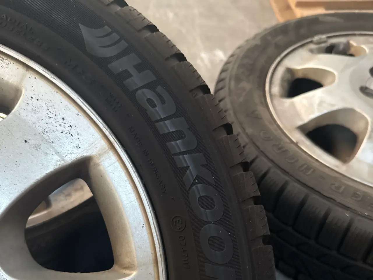 Billede 3 - Vinterdæk med fælg Opel 5 x 110 65,1