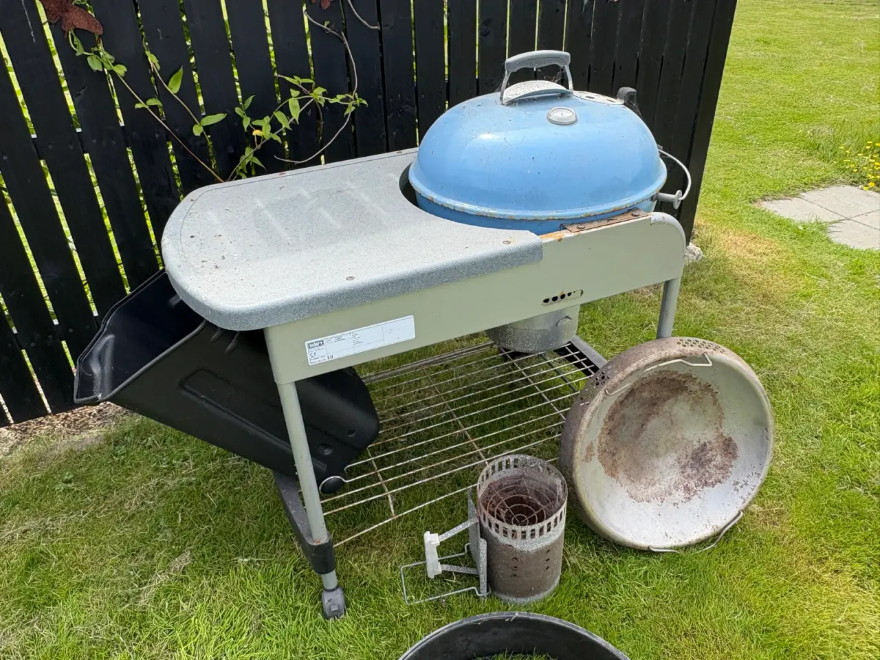 Billede 1 - Weber kuglegrill med wok