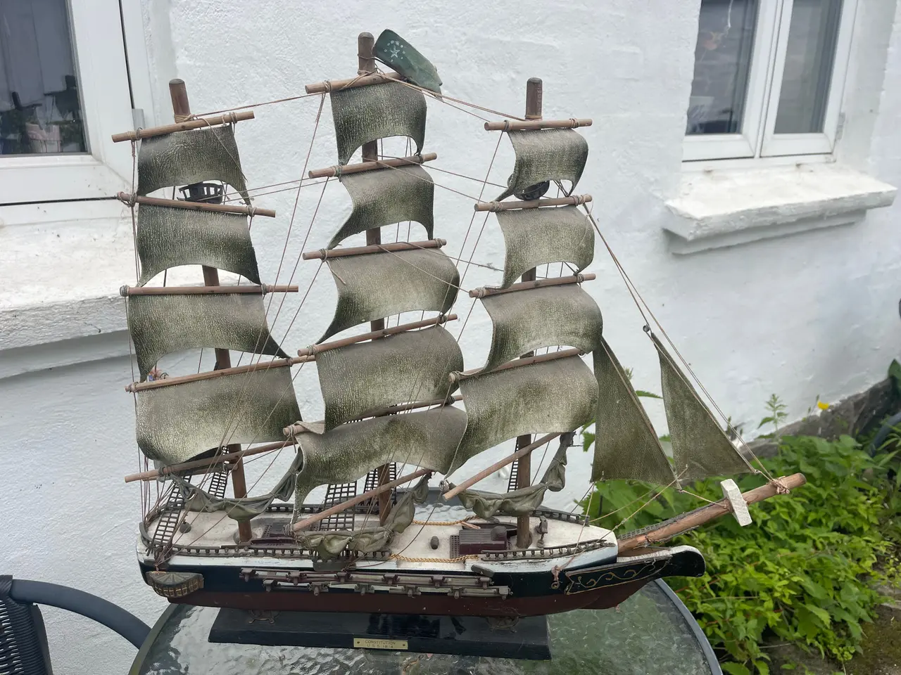 Billede 1 - Modelskib Constitution U.S.S. 1814