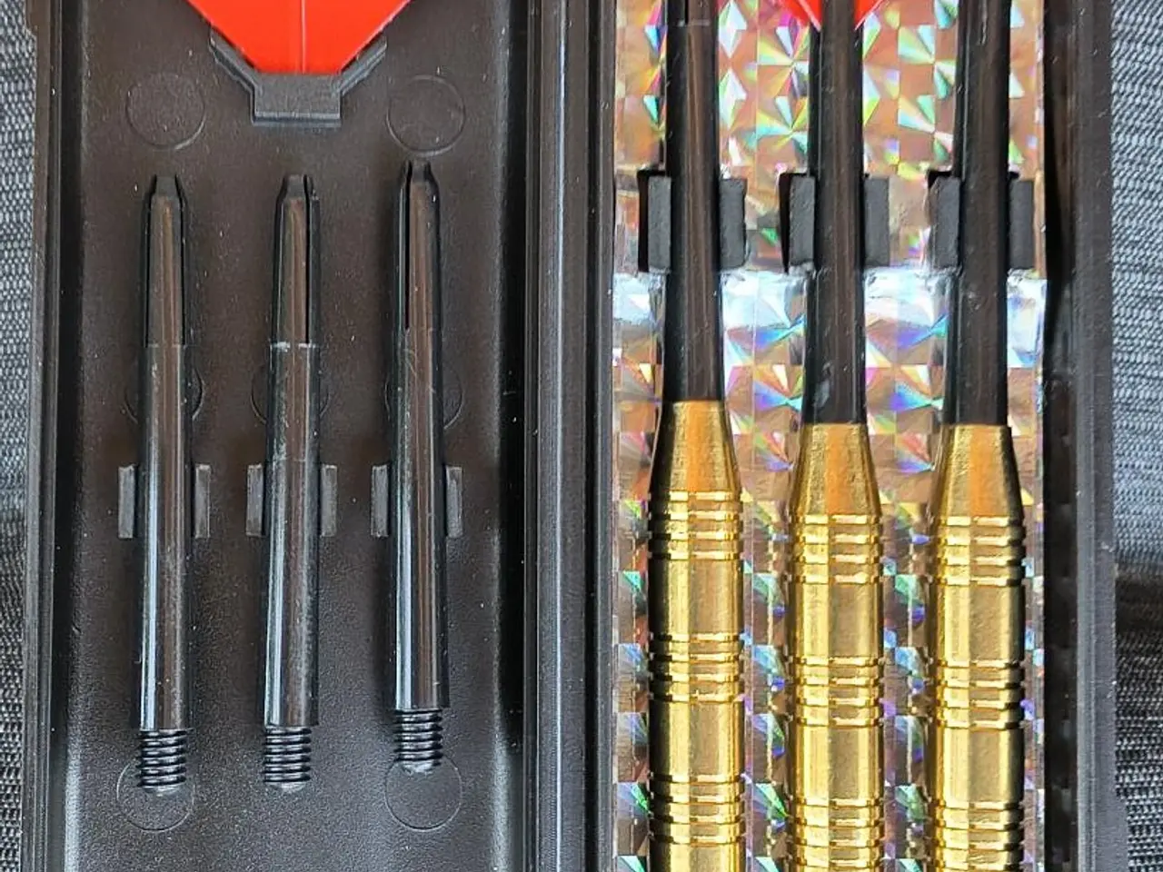 Billede 2 - 3 NYE PHOENIX BRASS DARTPILE, 23 GR. STK.