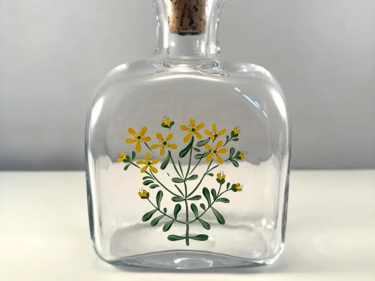 Billede 1 - Holmegaard Flora karaffel.
