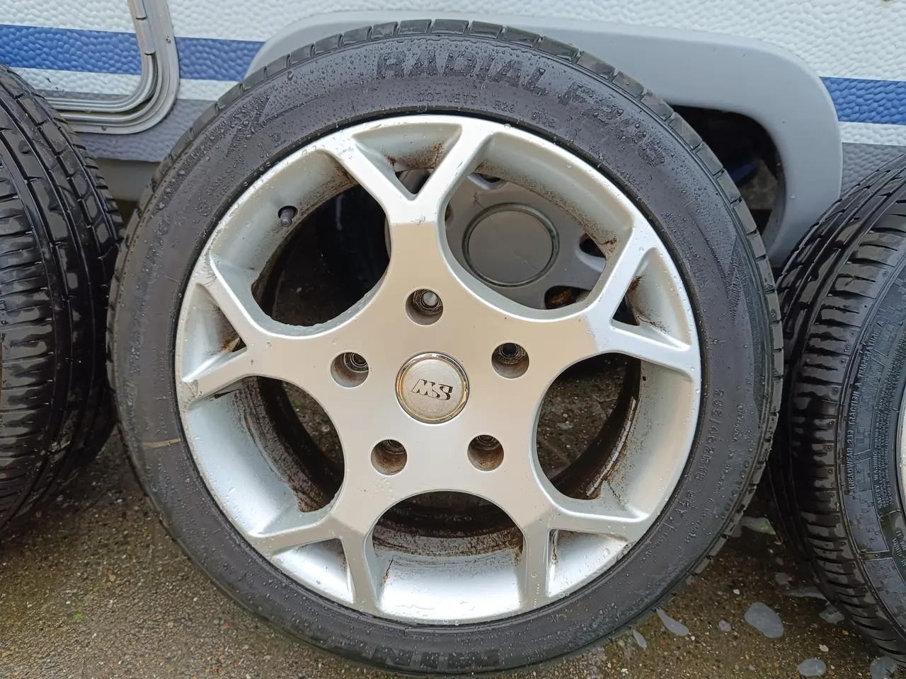 Billede 4 - Org. Ford Transit 18" MS Sport alufælge med dæk