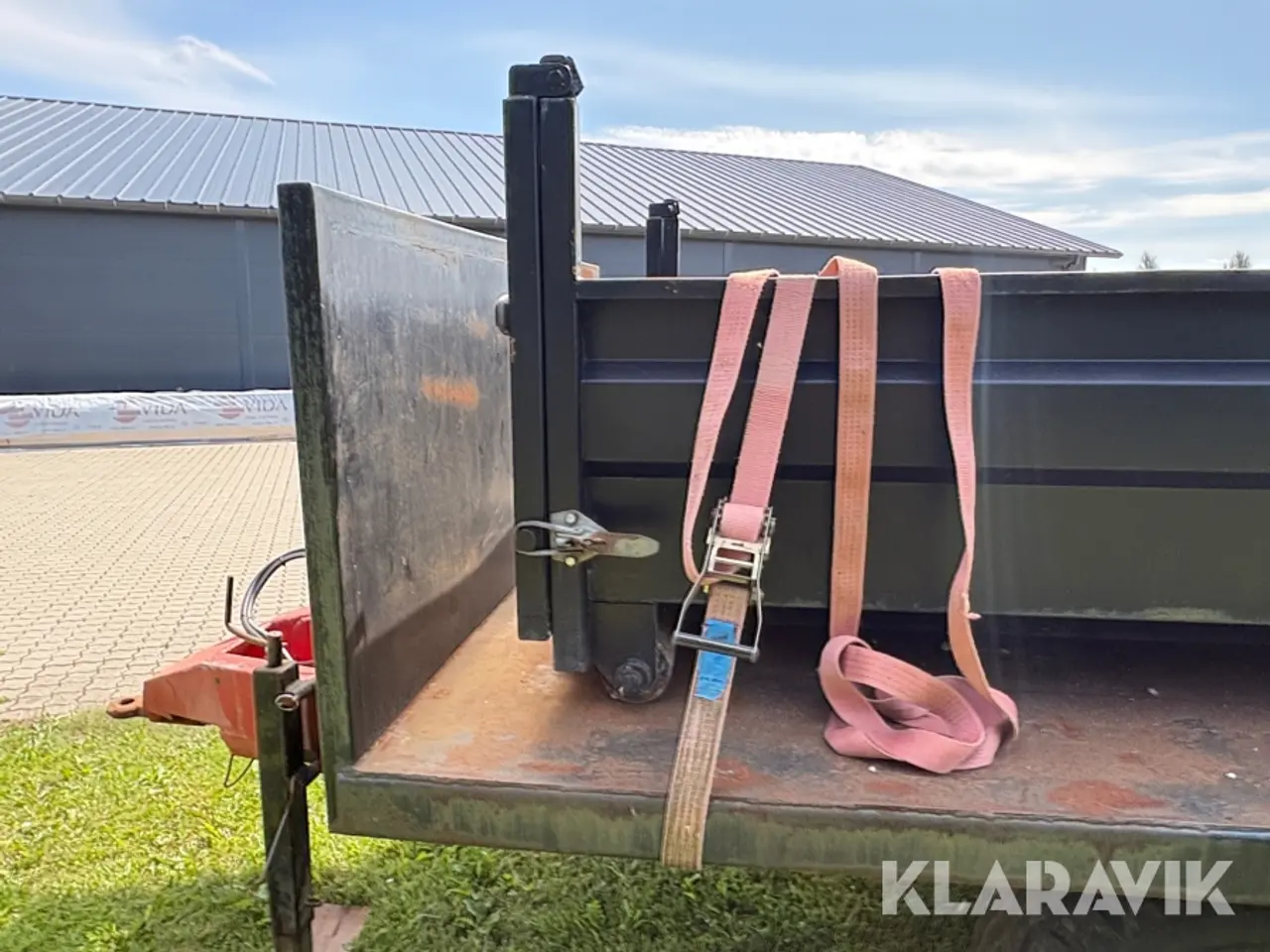 Billede 6 - Kroghejsevogn med lad og container