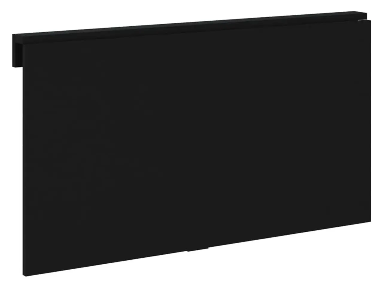 Billede 5 - Væghængt klapbord 100×60×56 cm i konstrueret træ - sort