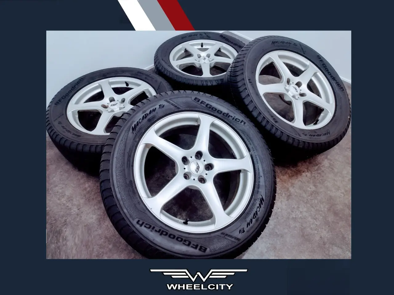 Billede 1 - 5x114,3 18" ET40 AEZ big wheel sommersæt