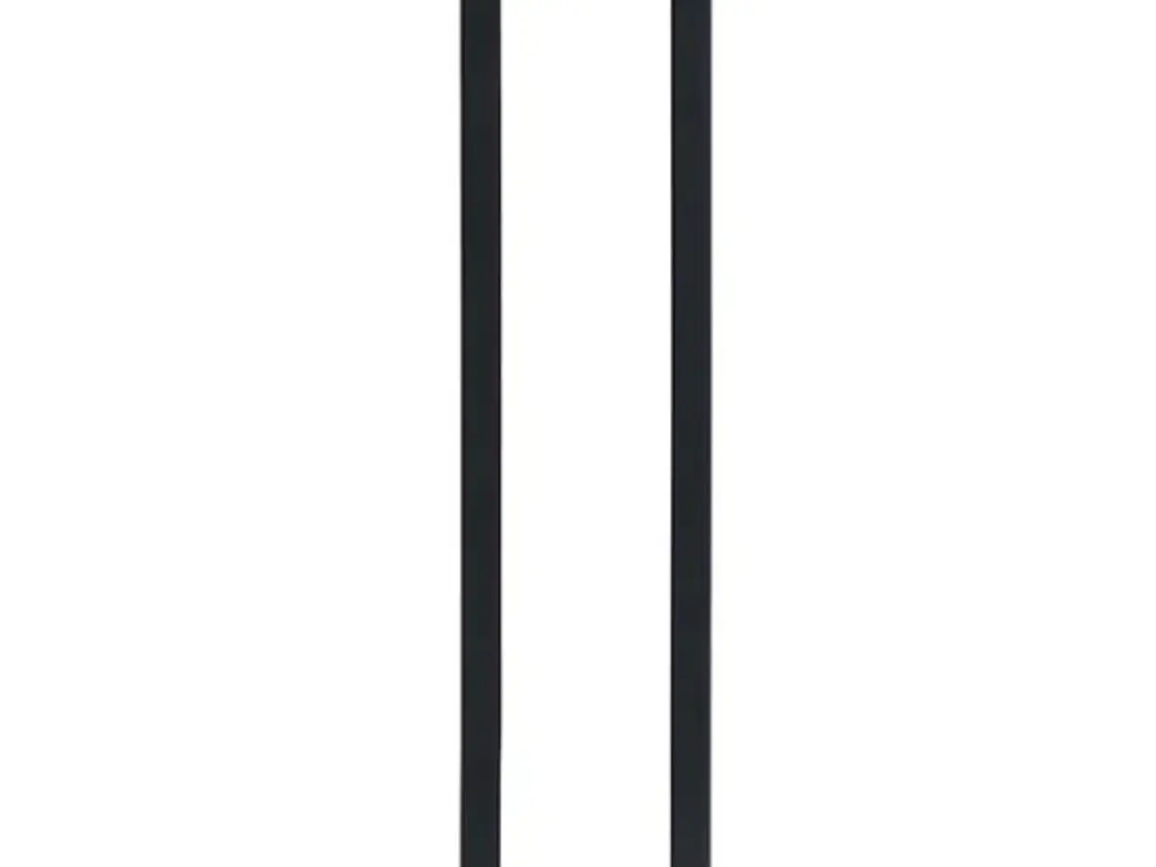 Billede 5 - håndklædeholder 12,5x12,5x60 cm jern sort