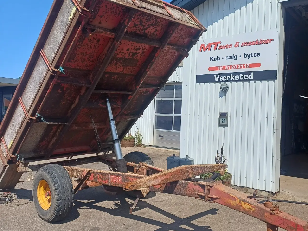 Billede 1 - Tipvogn til traktor