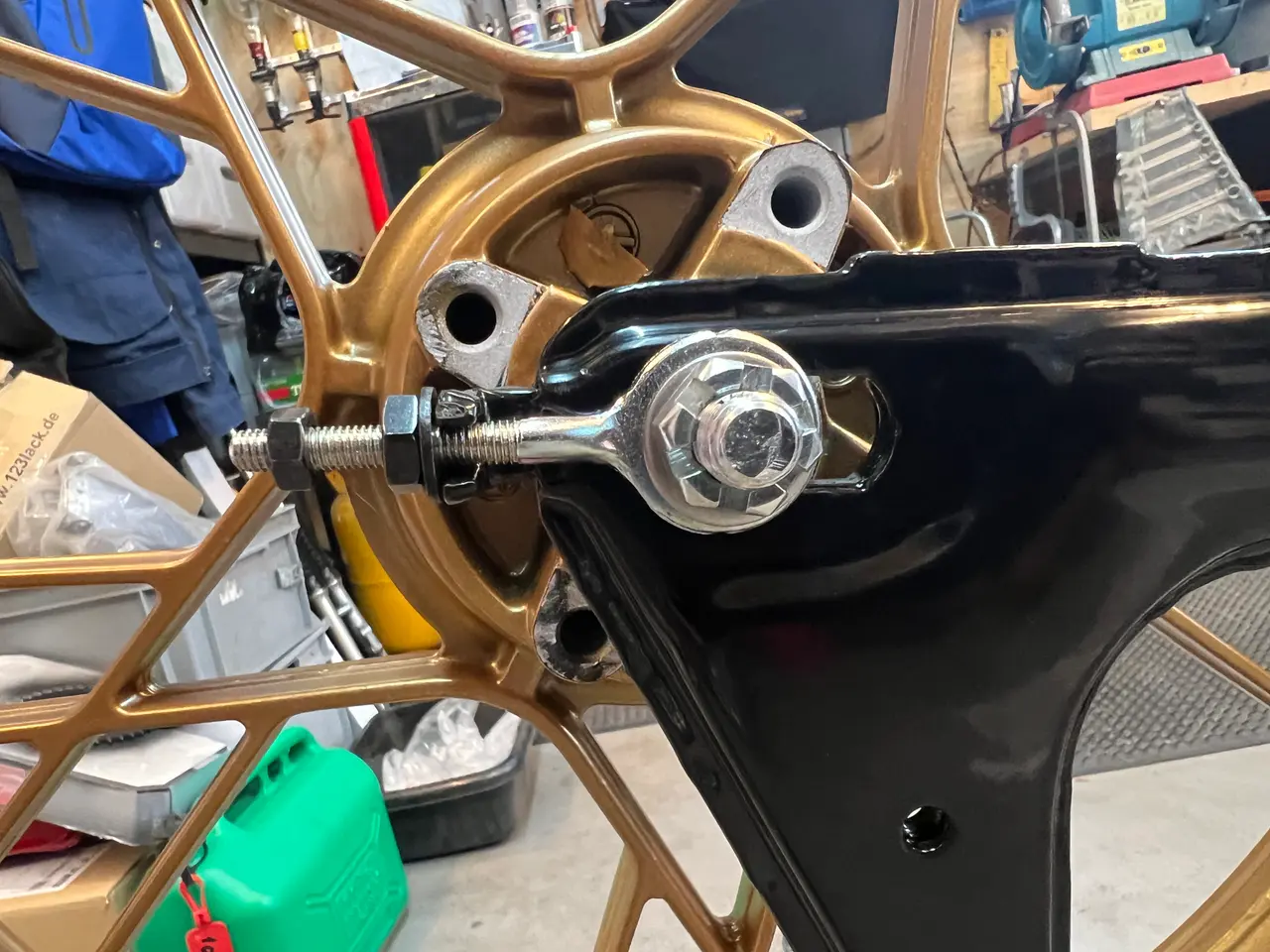 Billede 11 - Yamaha FS1 original svinggaffel