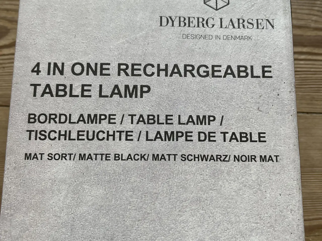 Billede 2 - Dyberg Larsen 4 i one bordlampe