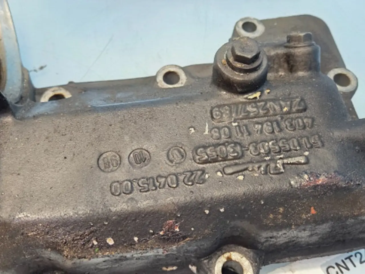 Billede 8 - Mercedes OM442 Oliekøler og Hus 4031841108