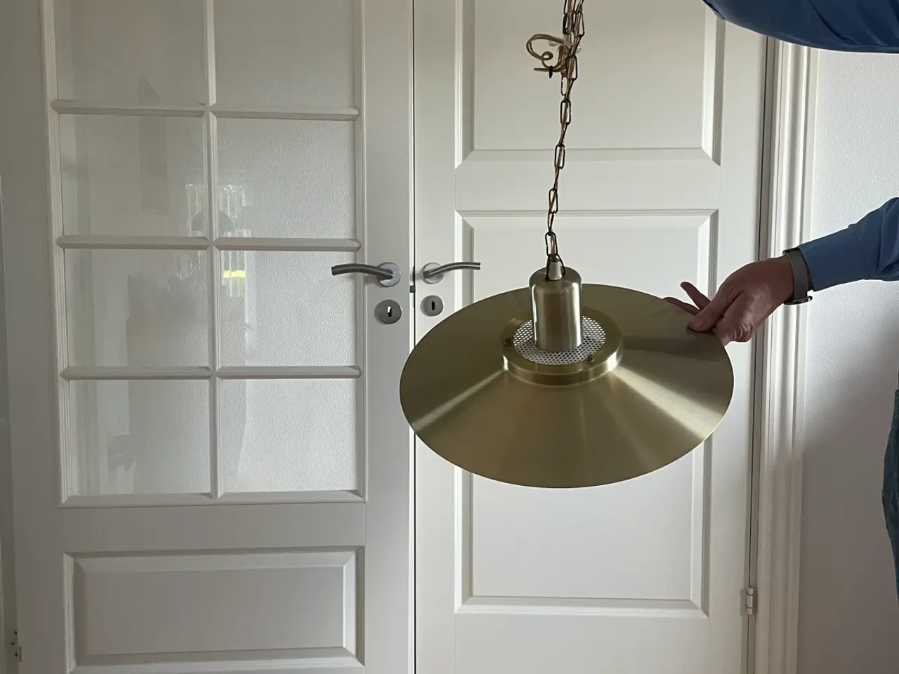 Billede 2 - Messinglampe