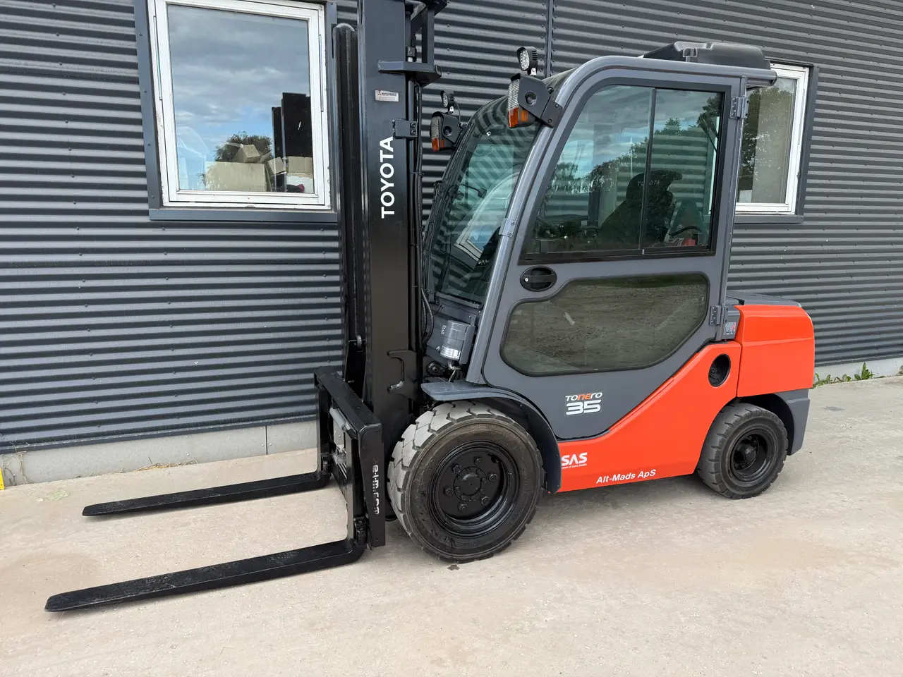 Billede 1 - TOYOTA GAFFELTRUCK, SIDESKIFT, GAFFELFLYT✅