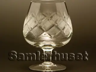 Wien Antik Cognacglas. H:85 mm.