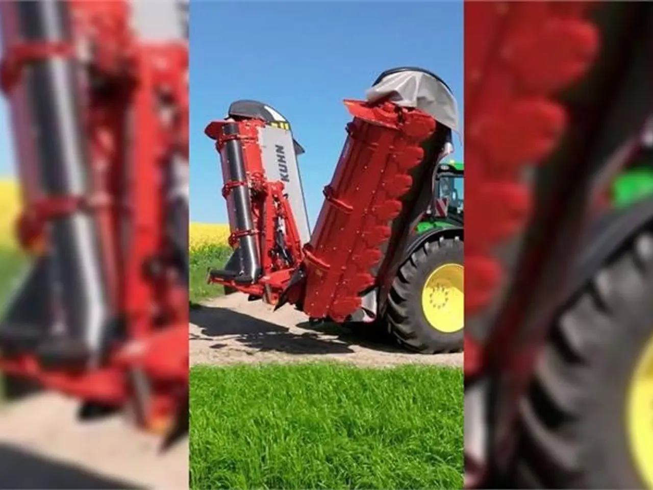 Billede 6 - Kuhn GMD 9530 RV Med snegle til at samle græsset