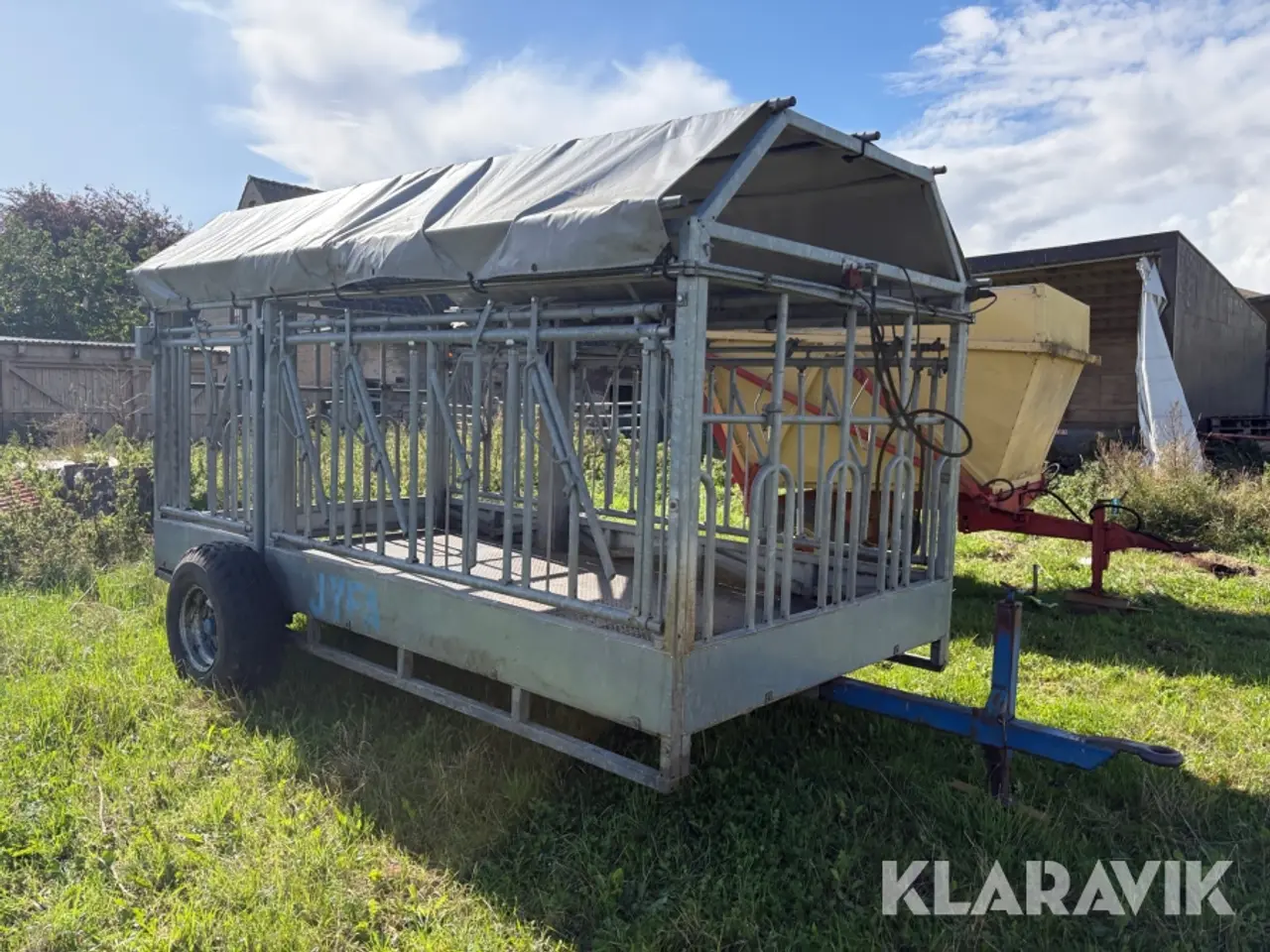 Billede 2 - kreaturvogn / dyretransportvogn