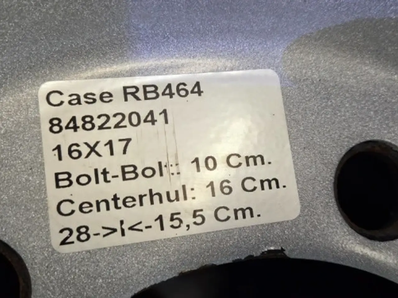 Billede 20 - 16" 16X17 SÆT