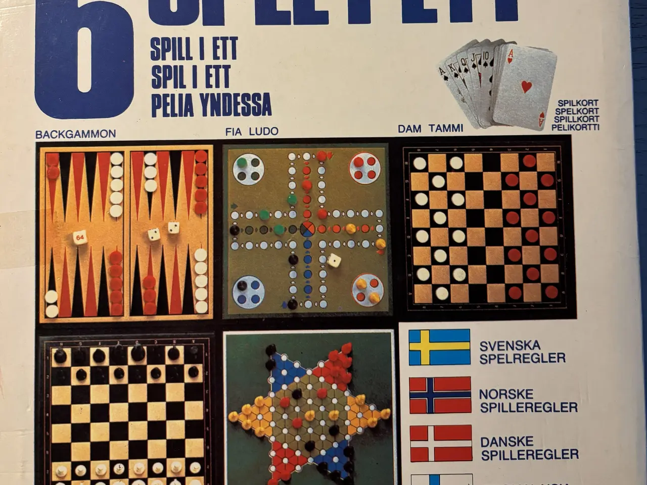 Billede 5 - 6 Spel i ett