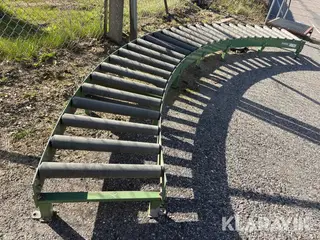 Kurvebane - 90 grader - koniske ruller